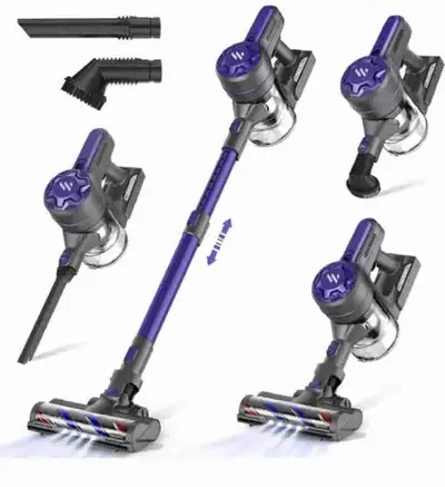 Cordless Vacuum Cleaner, 4-in-1 Lightweight Stick Vacuum Cleaner, View more