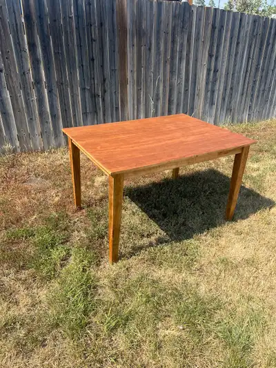 Solid Wood Dining Table – Refinished, View more