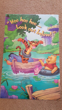 Winne the Pooh wall poster - laminated
