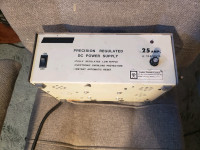Old linear regulated DC power supply