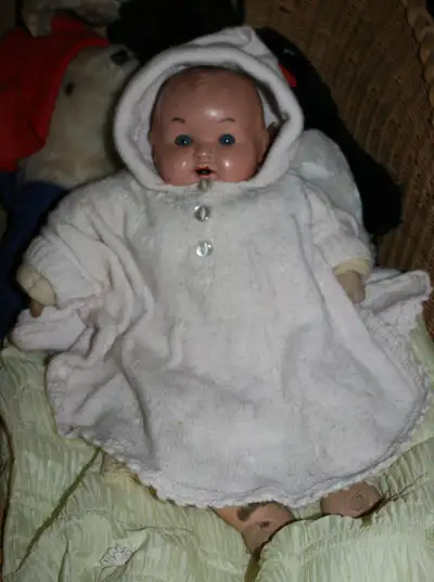 Antique Pocelain Doll, View more