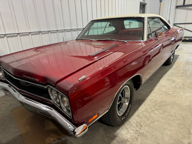 Now Selling! 1968 Plymouth GTX. May 25 Sylvan Lake Auction in Classic Cars in Calgary