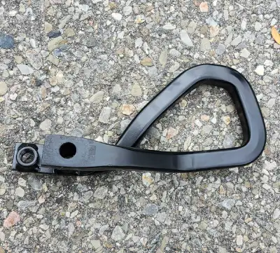 Two black tow hooks off a 2021 GMC Sierra 1500. Tow hooks were taken off at time of purchase, never...