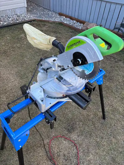 10 inch mitre saw and accessories, View more