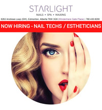 HIRING: Beauty Therapists and Nail Technicians