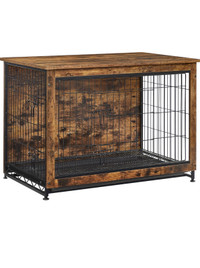 Wood dog crate 