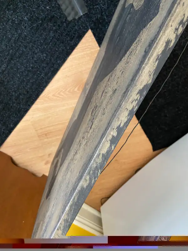 Large Solid Wood Rustic Folk Art Picture with Horse Wall Decor in Home Décor & Accents in Oshawa / Durham Region - Image 5