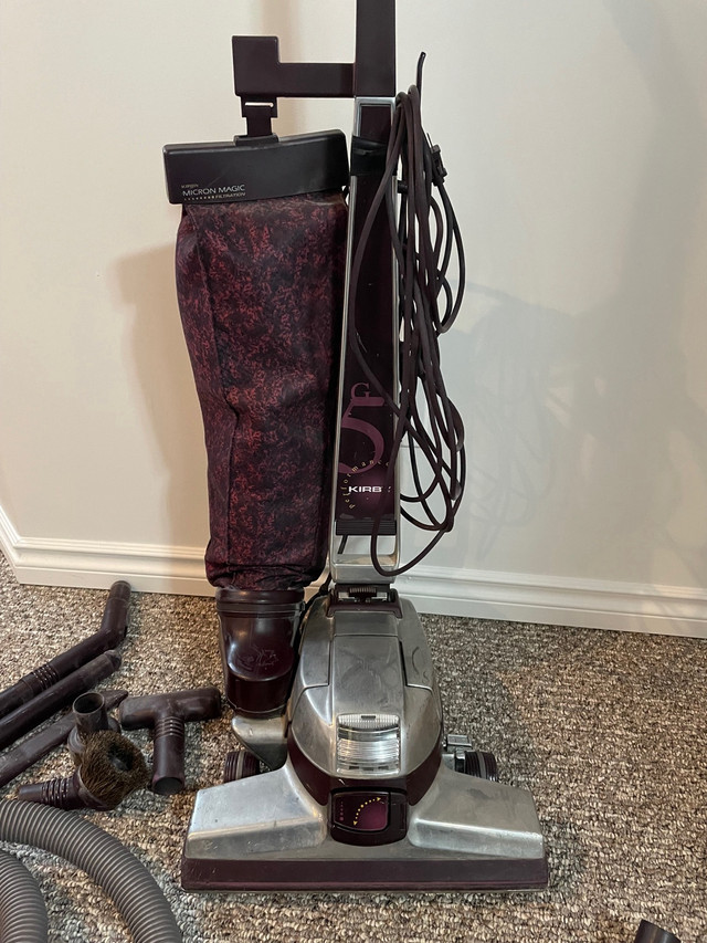 Kirby upright vacuum including beater bar/hardwood attachment in Vacuums in Saskatoon