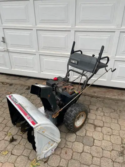 White Outdoor 10 HP / 28" 2-Stage Heavy-Duty Snowblower, View more