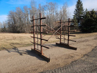 Heavy duty pipe rack/ lumber rack