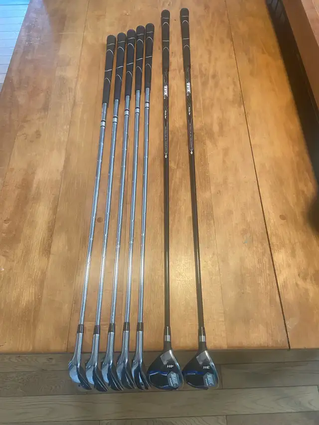 TPX 1.0 Powerbilt Irons &Hybrids LH in Golf in Ottawa - Image 2