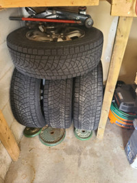 Winter Tires with Honda Alloy Rims