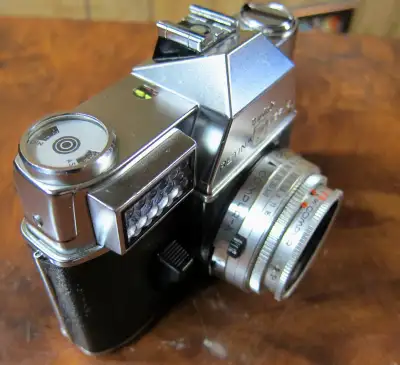 KODAK RETINA REFLEX IV SLR FILM CAMERA GERMANY 50 MM F/2.8 LENS, View more