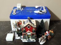 Department 56 Silver Bells Christmas Shop