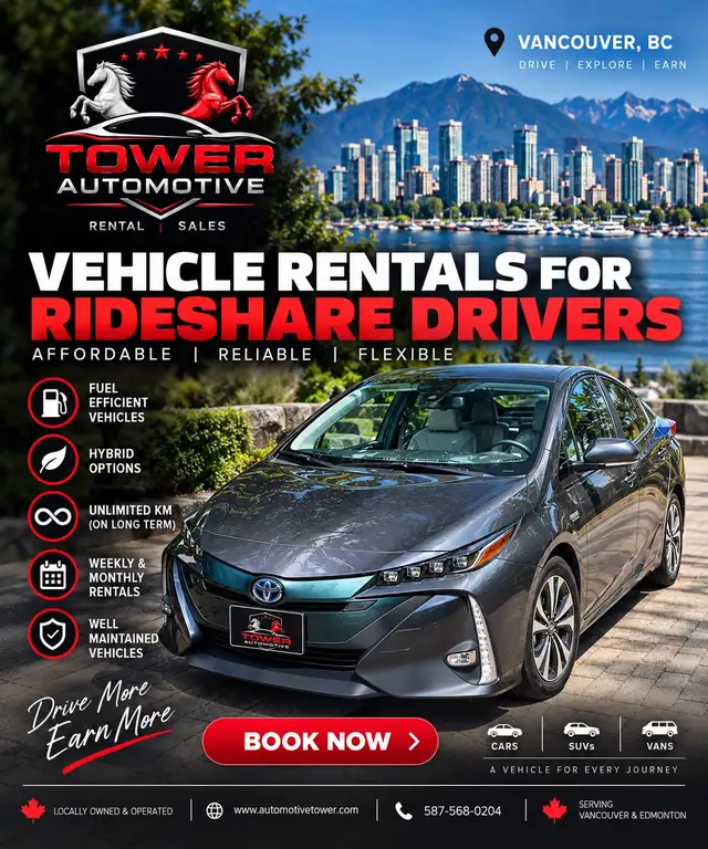 Toyota Rideshare Rental Service