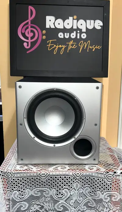Polk Audio PSW10 10″ Powered Subwoofer Front-Firing 100W Peak, View more