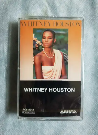 Factory Sealed Cassette Tape WHITNEY HOUSTON Title/ WHITNEY HOUSTON