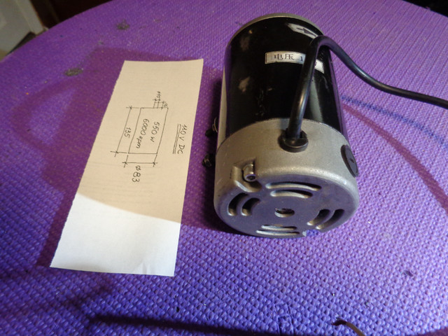 DC 110v magnet servo motor for metal mini lathe 7 x 14. in Other Business & Industrial in City of Toronto - Image 2
