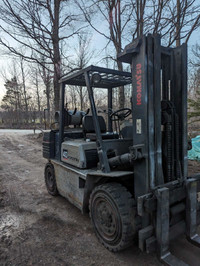 8000 lbs Outdoor Forklift 