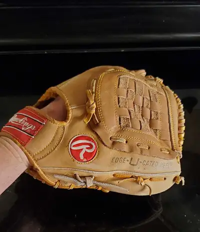 13" Rawlings Baseball Glove KEN GRIFFEY Jr. Signature Series Leather Great condition