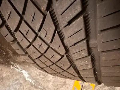 Available is a set of Continental ExtremeContact DWS 06 all season tires with lots of tread remainin...