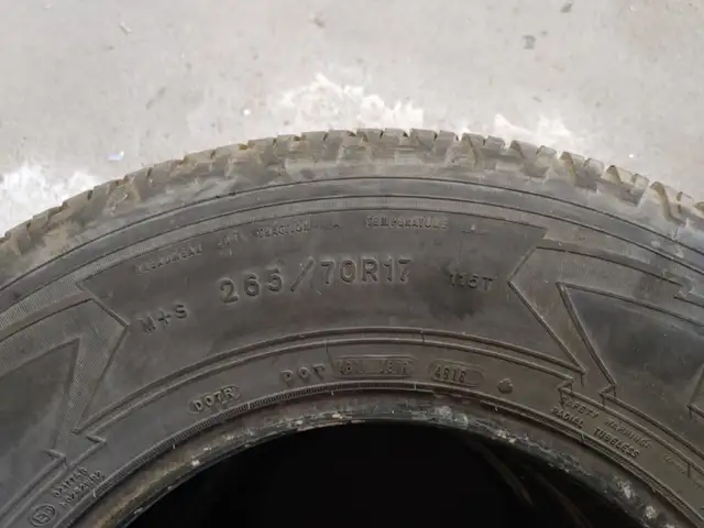 265 70 R17 Goodyear Wrangler All season Tires in Tires & Rims in Ottawa - Image 2
