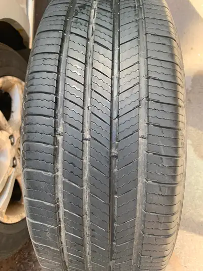 4 ALL SEASON TIRES 2 MICHELIN DEFENDER/ 2 TOYO ECLIPSE / 205 55r16 The 2 sets of tires are 205 55r16...