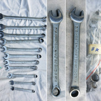 Wrench, Ratchet (Socket) and Taps & Dies Sets (various)