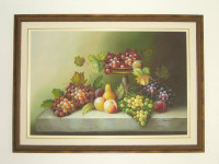 Tableau de plat de fruits  (80 cm x 111 cm)
