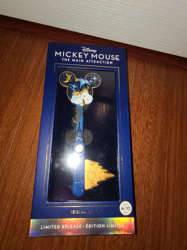 Disney Mickey Mouse The Main Attraction - Peter Pan's Flight Key in Arts & Collectibles in City of Toronto