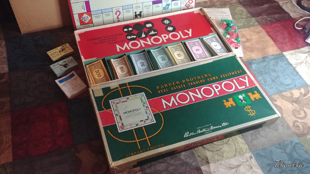 Monopoly Antique Édition Librairie – EN dans Jouets et jeux  à Longueuil/Rive Sud - Image 4