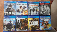 Various Sony PS4 games