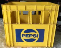RP2661 Vtg Pepsi Cola Canada Scepter Plastic Case w/ Divider
