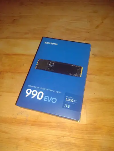 Nvme 1 TB samsung 990 Gen5, View more