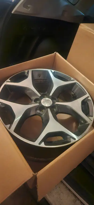 Subaru Rims - fits 18" tires (225/60R18) - 5×100 bolt pattern [Bought winter tires with rims and rim...