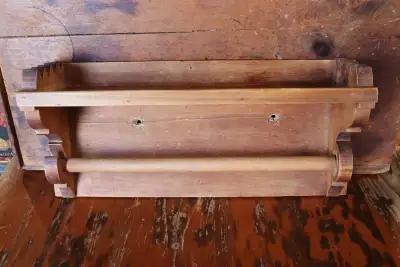 Vintage Wooden Shelf, View more