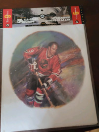 NHL all stars lithogragh bobby hull 