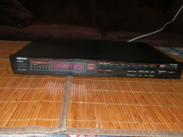 Nikko Vintage "MADE IN JAPAN" Rare Digital FM AM Tuner NT-950 Te in Stereo Systems & Home Theatre in City of Halifax