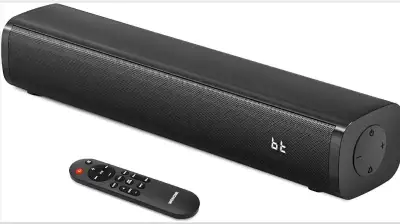 Wohome 2.1ch Small Sound Bars for TV with 6 Levels Voice Enhance, View more