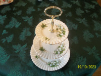 Royal Albert Trillium 3 Tier Serving Dish