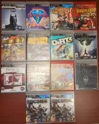 PlayStation 3 (PS3) Games - All In Excellent Condition/Brand New