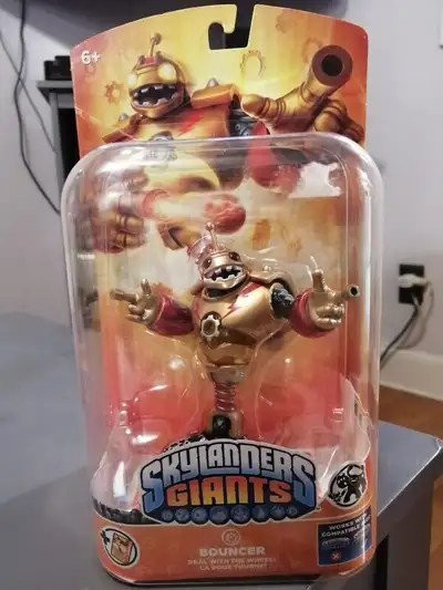 I am offering for sale a brand new Skylanders Giants Bouncer. I am asking for only $15 for the item...