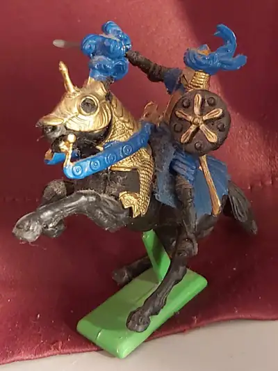 Britains Deetail Toy Soldier Turk Mounted Medieval Era 1071 Turkish Horse. AR