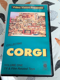 collecting corgi vhs tv movie toys diecast usb