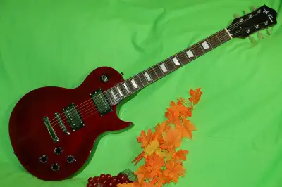 Brand new Jay turser Les Paul guitar with set-neck. This is a nice quality guitar for the price and...