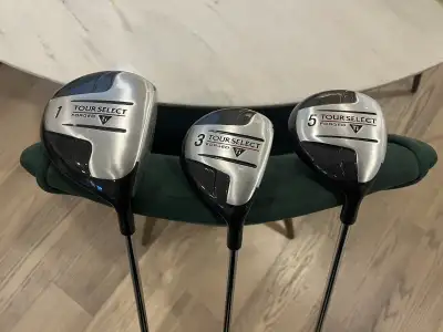 Men’s Golf Clubs - Driver, 3 Wood, 5 Wood - RH, View more