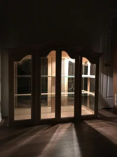 VAISSELIER VITRINE FRANÇAISE VINTAGE !, View more