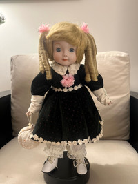 Vintage porcelain doll 