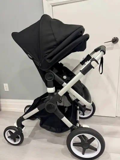 Bugaboo Stroller with Bassinet and Nuna Car Seat, View more