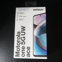 New! Wi-Fi Only - Motorola One 5G UW Ace Cell Phone